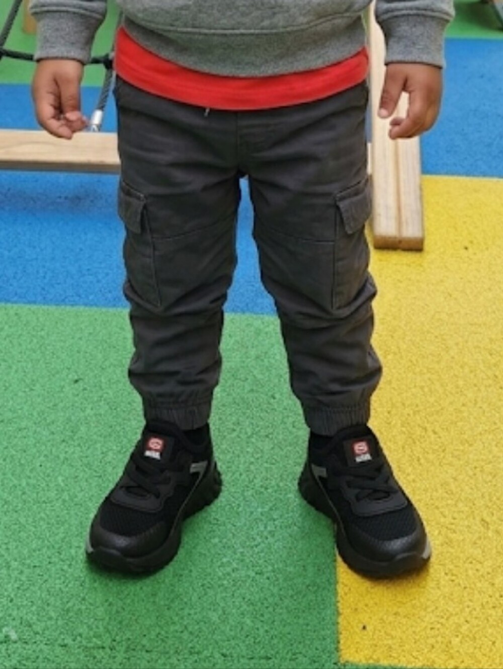Ecko Unltd Toddler Boy Black Knit Slip-On Sneakers Size 6 (18M-2.5Y)
